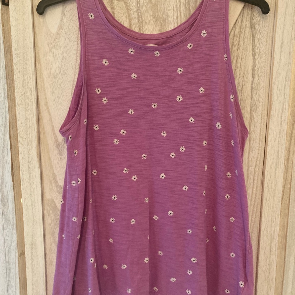 Old Navy Purple Sleeveless Relaxed Tank Top